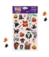 SET STICKERS HALLOWEEN TRICK - COLOURBOOK