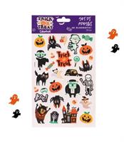 SET STICKERS HALLOWEEN TRICK - COLOURBOOK