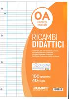 RICAMBI 40 ff. DIDATTICI 100 gr. RIGATURA OA - BLASETTI