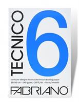 ALBUM TECNICO 6 35x50 cm. 240 gr. LISCIO - FABRIANO