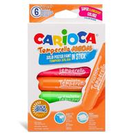 ASTUCCIO 6 TEMPERELLO IN STICK COL. NEON - CARIOCA