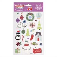 SET 24 STICKERS DECO - COLOURBOOK