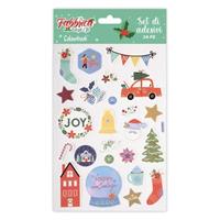 SET 24 STICKERS JOY - COLOURBOOK