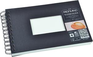 SKETCH BOOK 21x15 cm. SPIRALATO ACQUARELLO 25 ff. 300 gr. - FABRIANO