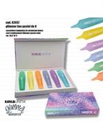 CASSETTIERA 6 EVIDENZIATORI PASTEL GLIMMER - TINTAUNITA
