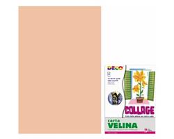 CONF. 24 ff. CARTA VELINA 50X76 cm. 20 gr. COL. ROSA CARNE - CWR
