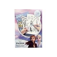 ALBUM DA COLORARE + 160 STICKERS TEMA FROZEN - DISNEY