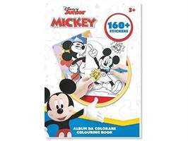 ALBUM DA COLORARE + 160 STICKERS TEMA MICKEY - DISNEY