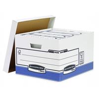 SCATOLA ARCHIVIO 38,5x44x29,4 cm. BANKERS CON COPERCHIO - FELLOWES