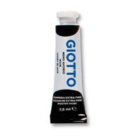 TEMPERA EXTRA IN TUBETTO 7,5 ml. COL. NERO - GIOTTO
