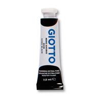 TEMPERA EXTRA IN TUBETTO 7,5 ml. COL. NERO - GIOTTO