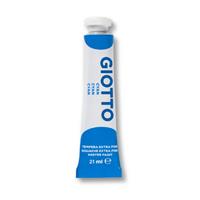TEMPERA EXTRA IN TUBETTO 21 ml. COL. CYAN - GIOTTO
