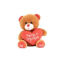 ORSETTO PELUCHE 15 cm. IN LOVE BETTER TOGETHER - COLOURBOOK