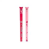 SET 2 PENNE GEL CANCELLABILI CANCELLOTTE IN LOVE - COLOURBOOK