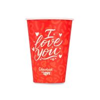 SET 8 BICCHIERI IN LOVE - COLOURBOOK