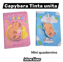 MINI QUADERNINO INTERNO BIANCO CAPYBARA - TINTA UNITA