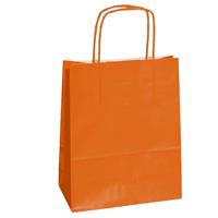 BUSTA SHOPPER 36x12x41 cm. CON CORDONCINO COL. ARANCIO MAINETTI BAGS