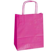 BUSTA SHOPPER 36x12x41 cm. CON CORDONCINO COL. FUCSIA MAINETTI BAGS