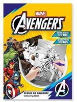 ALBUM DA COLORARE + 160 STICKERS TEMA AVENGERS - DISNEY