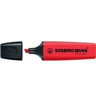 EVIDENZIATORE BOSS 70/48 COL. ROSSO - STABILO