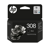CARTUCCIA INKJET 308 COL. NERO ORIGINALE - HP
