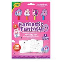 ERASER TOPPER & ACTIVITY BOOK FANTASTIC FANTASY - CRAYOLA