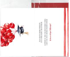 BIGLIETTO 12x18 CONGRATULAZIONI DOTTORESSA - LINA