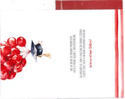 BIGLIETTO 12x18 CONGRATULAZIONI DOTTORE - LINA
