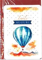 BIGLIETTO 12x18 cm. TANTI AUGURI - LINA
