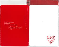 BIGLIETTO 12x18 cm. BUON ANNIVERSARIO - LINA