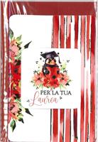 BIGLIETTO 12x18 cm. PER LA TUA LAUREA - LINA