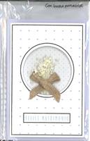 BIGLIETTO 12x18 cm. FELICE MATRIMONIO CON PORTASOLDI - LINA