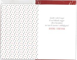 BIGLIETTO 12x18 cm. CONGRATULAZIONI DOTTORESSA - LINA