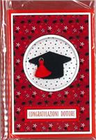 BIGLIETTO 12x18 cm. CONGRATULAZIONI DOTTORE - LINA