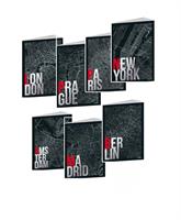 MAXI QUADERNO 100gr. 96 pg. IMPERDIBILI CITY RIGATURA 5M - BLASETTI
