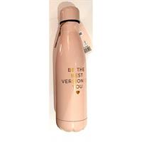 BORRACCIA IN ACCIAIO INOX 500 ml. BE THE BEST VERSION OF YOU