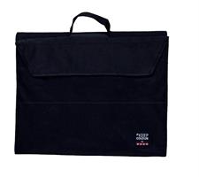 CARTELLA CON MANIGLIA IN NYLON 37x29 cm. COL. NERO - ARDA