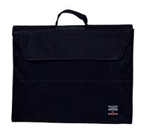 CARTELLA CON MANIGLIA IN NYLON 37x29 cm. COL. NERO - ARDA