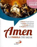 AMEN LA PAROLA CHE SALVA MESE AGOSTO 2026 - SAN PAOLO EDIZIONI