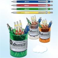 PORTAMINE 2 mm. FUSTO ABS TRASPARENTE - ARCHITETTO