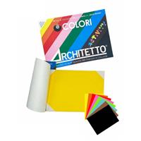 ALBUM CARTONCINI COLORATI 24 ff. 24x33 cm. - ARCHITETTO