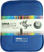 VALIGETTA 110 PASTELLI MINA 4.2 ART BOX COL. BLU CLASSIC TINTAUNITA