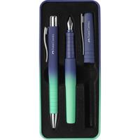 SET 2 PENNE STILO E STILOGRAFICA BUZZING - FABER CASTELL