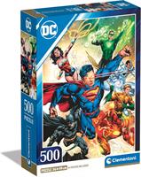 PUZZLE 500 pz. 36x49 cm. DC COMICS - CLEMENTONI