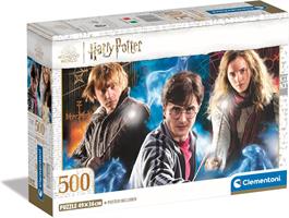 PUZZLE 500 pz. 49x36 cm. HARRY POTTER - CLEMENTONI