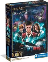 PUZZLE 1000 pz. 50x70 cm. + POSTER HARRY POTTER - CLEMENTONI