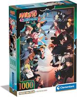 PUZZLE 1000 pz. 50x70 cm. NARUTO SHIPPUDEN - CLEMENTONI