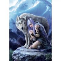 PUZZLE 1000 pz. 50x70 cm. ANNE STOKES - CLEMENTONI
