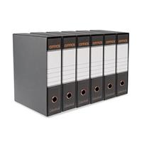 RACCOGLITORE LEGALE PREMIUM DORSO 8 cm. COL. NERO - COLOURBOOK