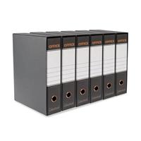 RACCOGLITORE LEGALE PREMIUM DORSO 8 cm. COL. NERO - COLOURBOOK